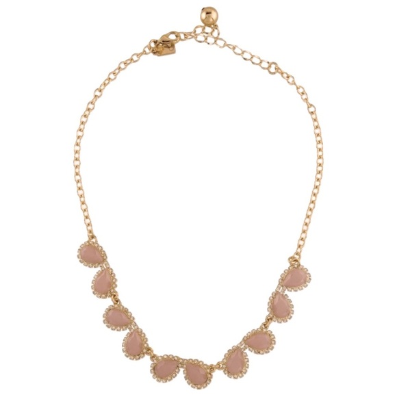 KATE SPADE • Light Orange Peach Balloon Statement Collar Necklace - Picture 3 of 7